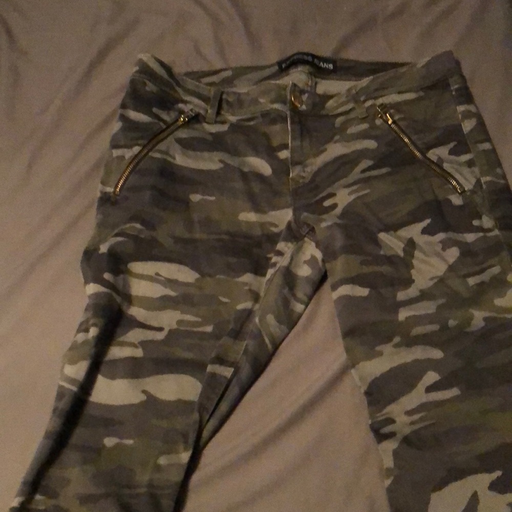 Camo ankle leggings from Express jeans